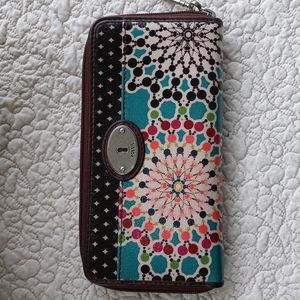 FOSSIL ZIP WALLETT